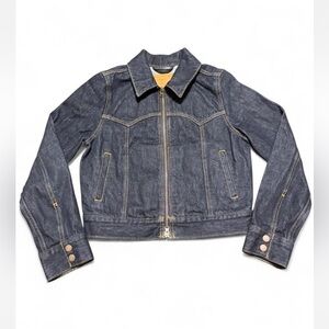 Levis Western Dark Blue Denim Jacket